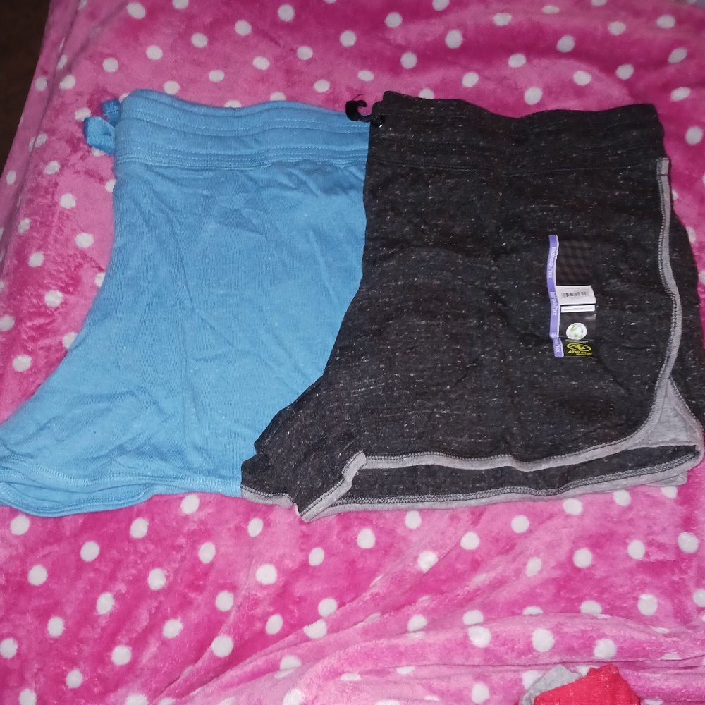 XXL women's gym shorts 2pack